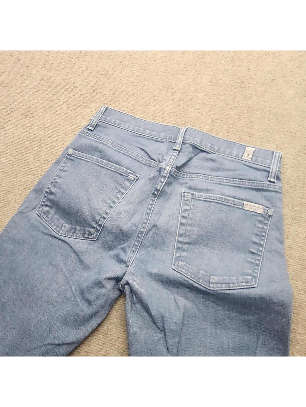 EUC 7 For All Mankind Paxtyn Men’s Gray Slim Skinny Jeans Size 29 - Picture 2 of 7
